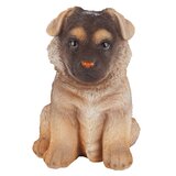 german shepherd puppy statue